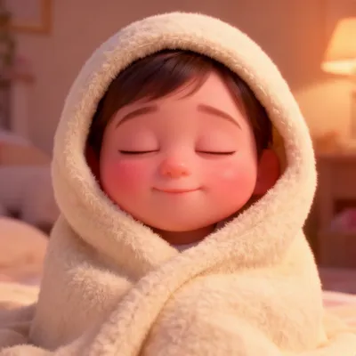 Cozy Baby Girl 3D Avatar