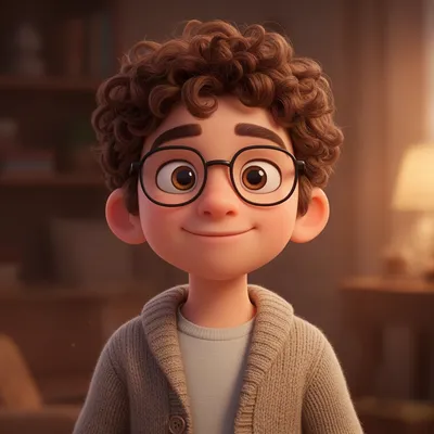 Cozy Teen Boy 3D Avatar