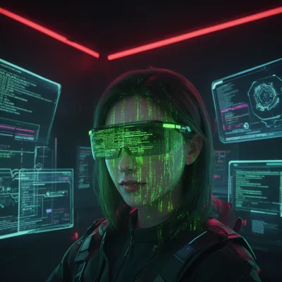 Cyber Hacker Avatar
