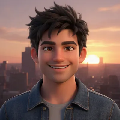 Handsome 3D Render Avatar