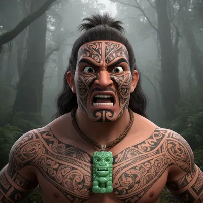 Maori Warrior Avatar