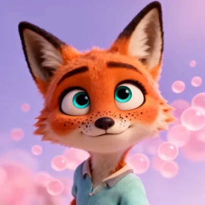 Curious Fox Girl