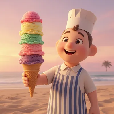 Ice Cream Vendor Avatar