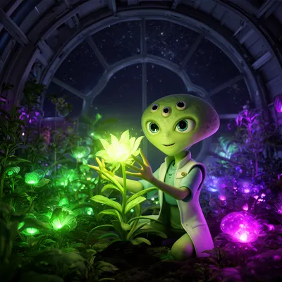 Alien Botanist Avatar