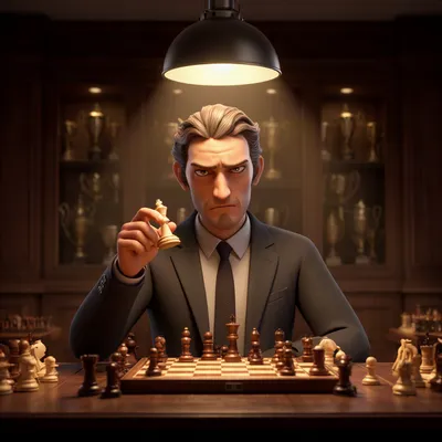Thoughtful Chess Master