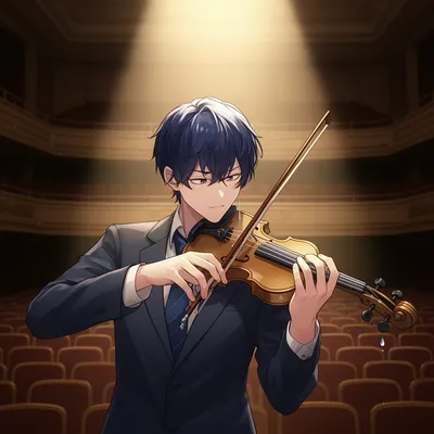 Violin Virtuoso Anime Avatar