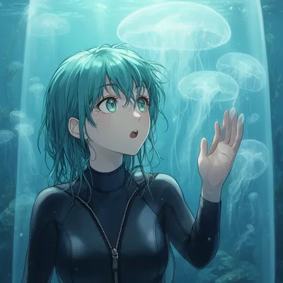 Marine Biologist Anime Avatar