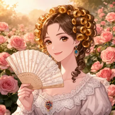 Elegant Ojou-sama Anime Avatar