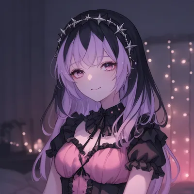 Pastel Goth Anime Girl
