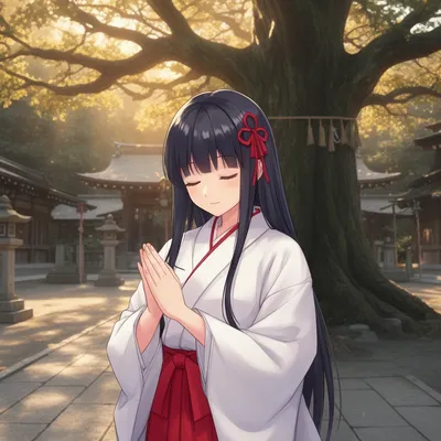 Shrine Maiden Anime Avatar