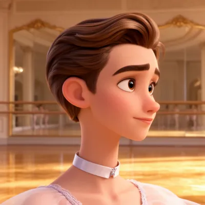 Ballet Boy Cartoon Avatar