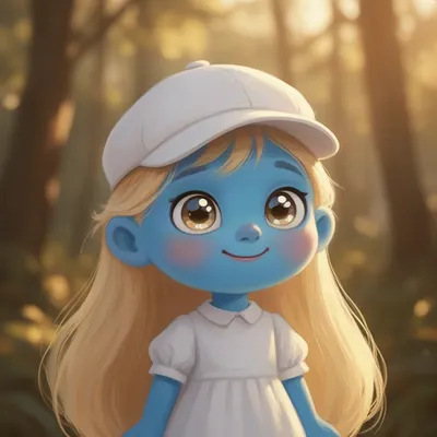 Blonde Girl Cartoon Avatar