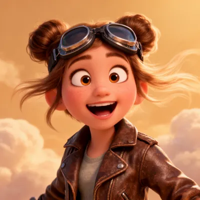 Adventurous Pilot Girl