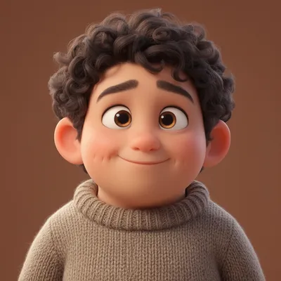 Gentle Giant Cartoon Boy