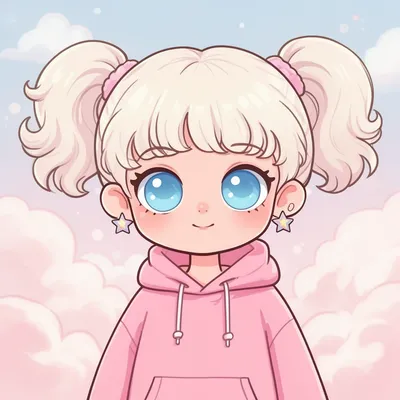 Kawaii Pigtail Girl