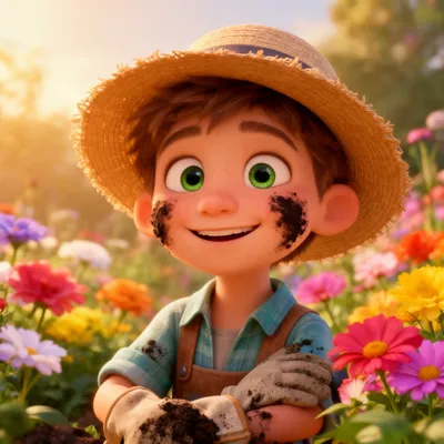 Garden Boy Charlie
