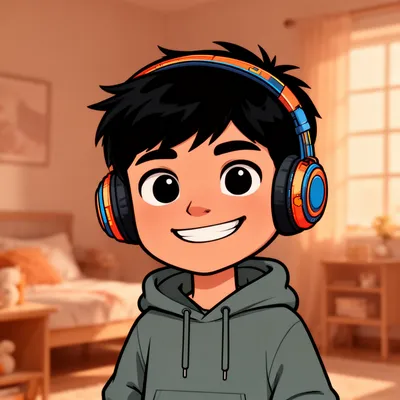 Cool Boy Cartoon Avatar