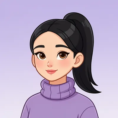 Cartoon Girl Avatar