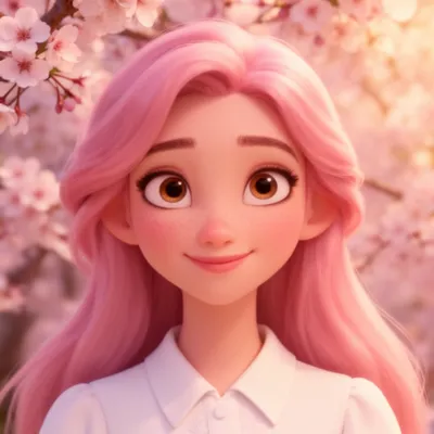 Disney Cartoon Woman Avatar