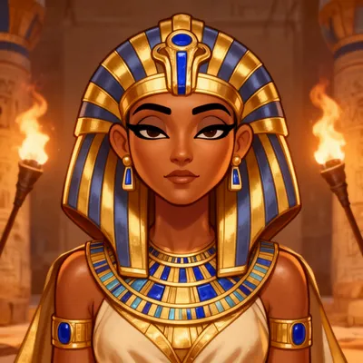 Regal Egyptian Queen Avatar