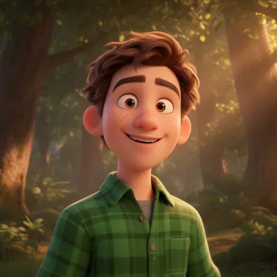 Friendly Cartoon Boy Avatar