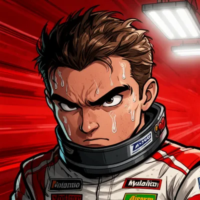 Intense Racing Driver
