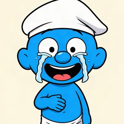 Laughing Cartoon Boy Avatar