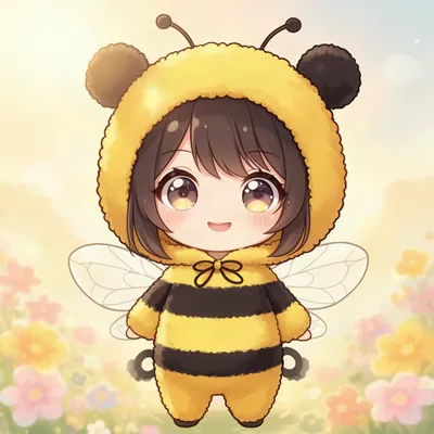 Adorable Bee Chibi Avatar