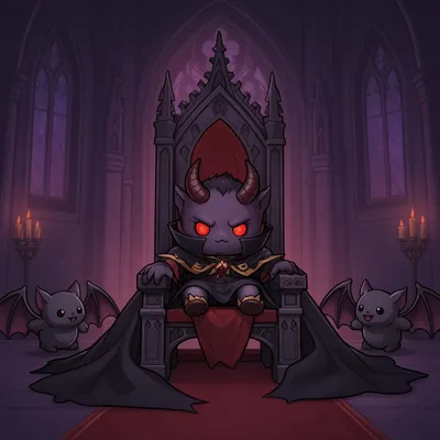 Cute Demon King Chibi
