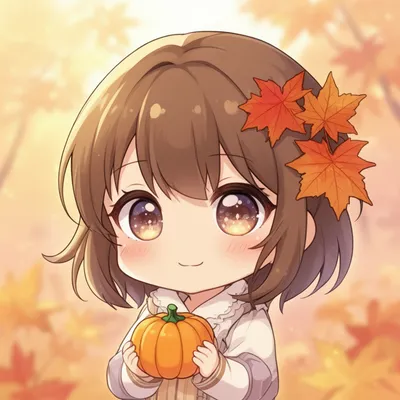 Autumn Chibi Girl