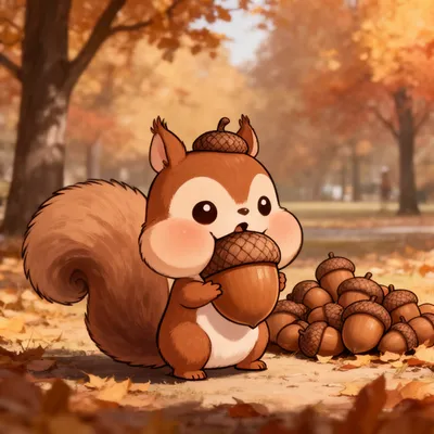 Chibi Acorn Squirrel Girl