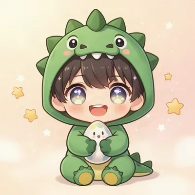 Chibi Dinosaur Kid Avatar