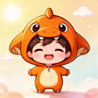 Chibi Dinosaur Kid Avatar