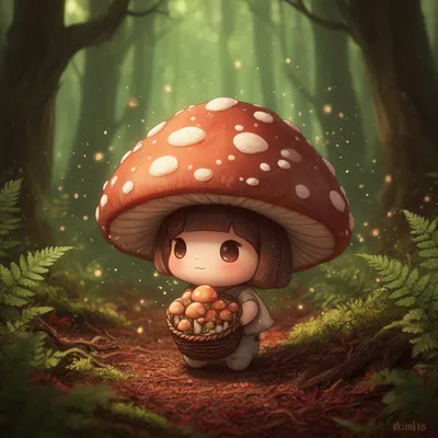 Mushroom Chibi Girl