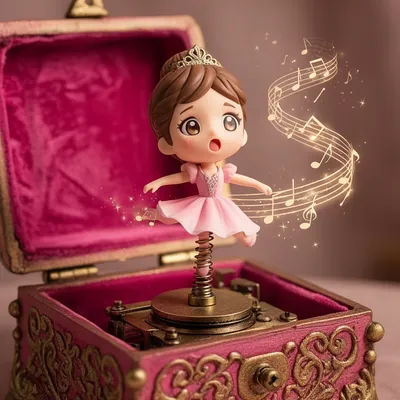 Chibi Music Box Ballerina