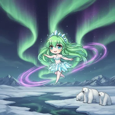 Aurora Spirit Chibi