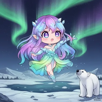 Aurora Spirit Chibi