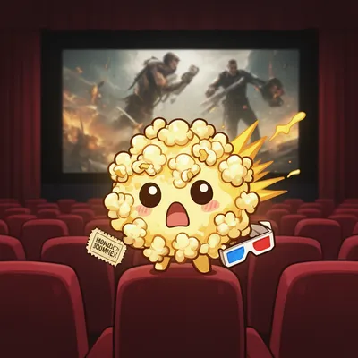 Popcorn Kernel Pop Chibi Avatar