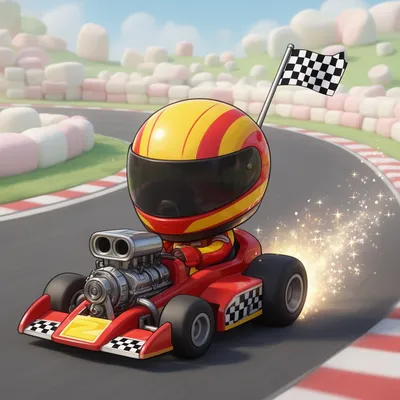 Speedy Chibi Racer