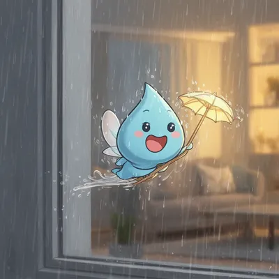 Chibi Raindrop Fairy Avatar