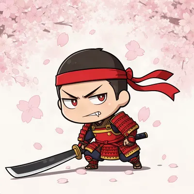 Chibi Samurai Avatar