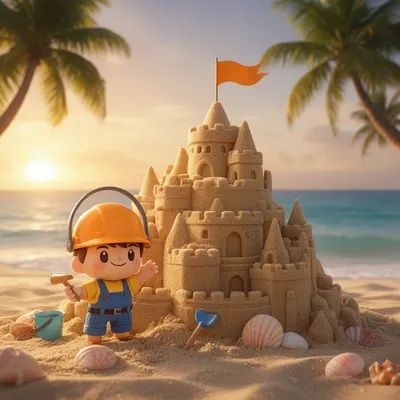 Beach Builder Chibi