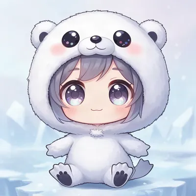 Chibi Seal Onesie Girl