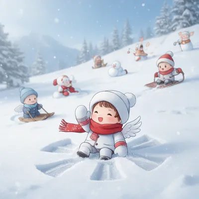 Snow Angel Chibi
