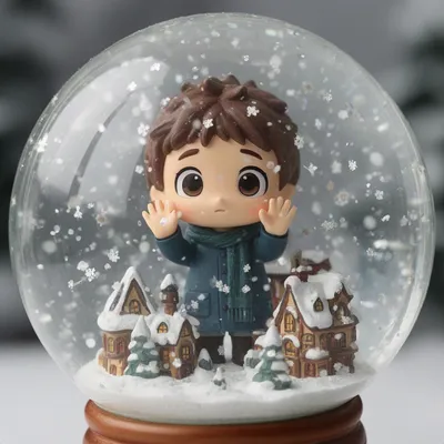 Chibi Snow Globe Avatar
