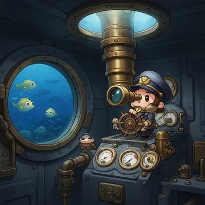 Submarine Captain Chibi