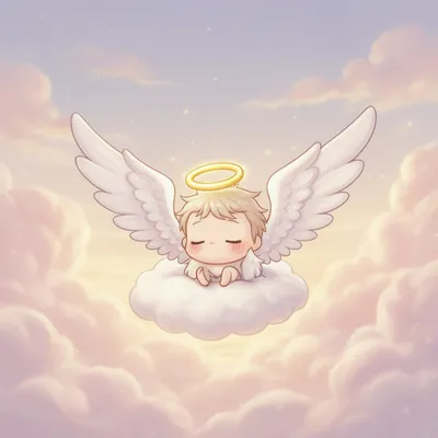 Sleepy Angel Chibi