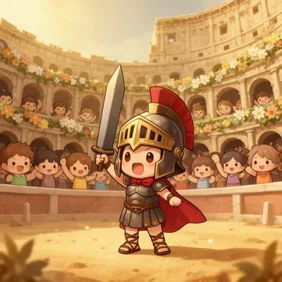 Tiny Gladiator Chibi
