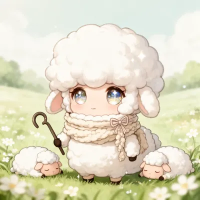 Meadow Sheep Chibi