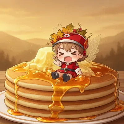 Maple Syrup Fairy Chibi
